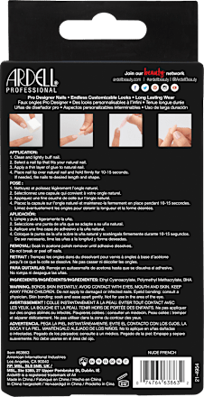 Künstliche Nägel Addict French Nude ARDELL