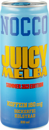JUICY MELBA - blago gazirani napitak obogaćen aminokiselinama NOCCO