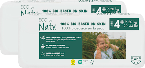Windeln Naty Gr. 4+ (9-20 kg) Naty