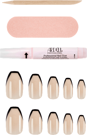 Künstliche Nägel Nail Addict French Noir ARDELL