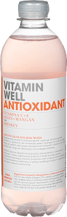 Pijača Antioxidant z okusom breskve Vitamin Well