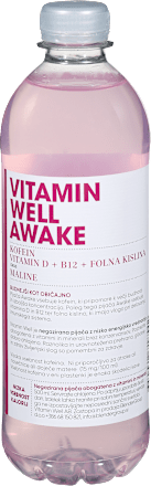 Pijača Awake z okusom maline Vitamin Well