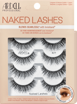 Künstliche Wimpern 421 Naked Lashes (4 Paar) ARDELL