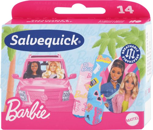 Detské náplasti Barbie Salvequick