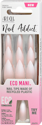 Künstliche Nägel Nail Addict Eco Mani French Pink Ombre ARDELL
