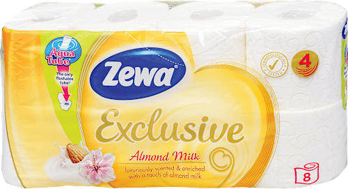 Hârtie igienică Almond Milk Exclusiv Zewa