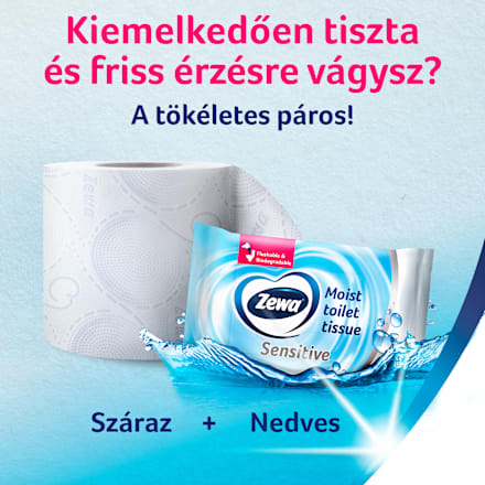 Toalettpapír Just One 6 tekercs 5 rétegű  ZEWA