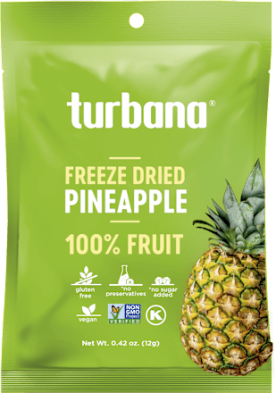 Ananas liofilizat deshidrat turbana