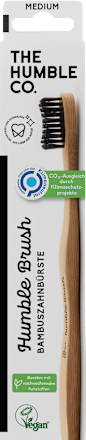Zahnbürste Bambus mittel (schwarz) Humble Brush
