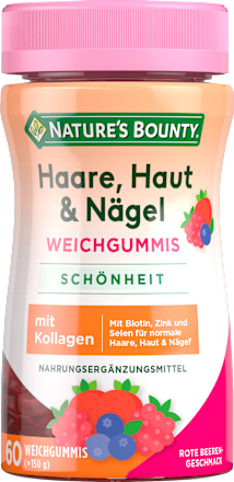 Haare, Haut & Nägel Weichgummis 60 St Nature’s Bounty