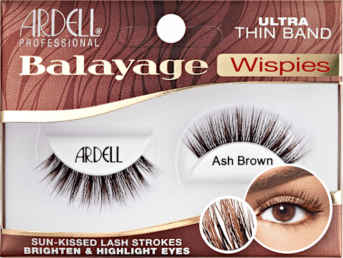 umělé řasy Balayage Wispies Ash Brown ARDELL