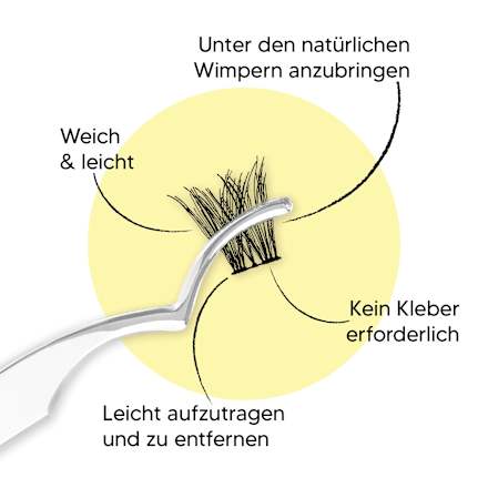 Künstliche Wimpern Set Winks Press On Lash Volume ARDELL