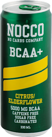 BCAA+ CITRUS / ELDERFLOWER - blago gazirani napitak obogaćen aminokislinama NOCCO