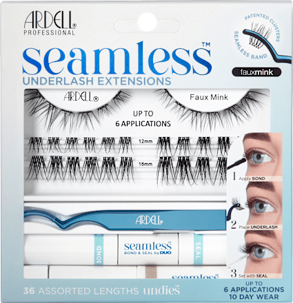 Künstliche Wimpern Set Seamless Undies Fauxmink ARDELL