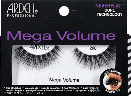 Künstliche Wimpern Mega Volume - Nr. 260 ARDELL