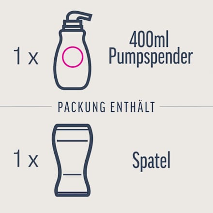 Haarentfernungscreme  Körper&Beine Pumpspender sensitiv Veet