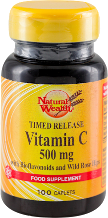 Vitamin C-500 mg s vremenskim otpuštanjem Natural Wealth