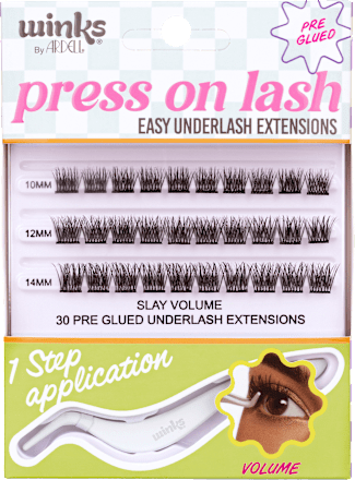 Ciglia finte in ciuffi Slay Volume con applicatore ARDELL