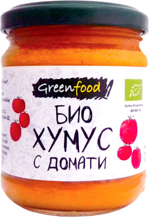 Био хумус с домати Greenfood