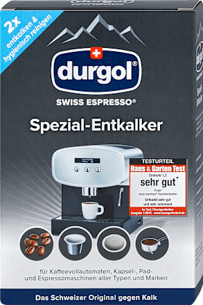 Entkalker Kaffeemaschinen swiss espresso durgol