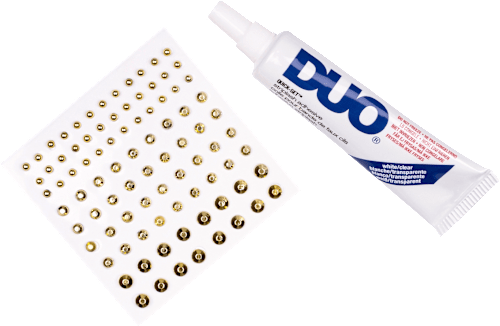 Wimpernkleber Duo 2in1 Gold Gems & Lash Adhesive DUO