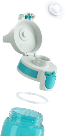 Trinkflasche Kinder Viva One türkis Prinzessin, 500 ml  SIGG