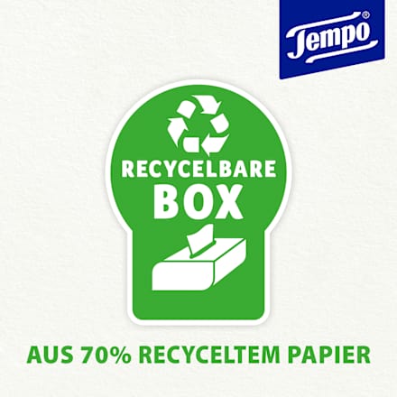 Taschentücher Box Quick & Easy Öffnung Tempo