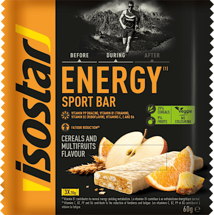 Energieriegel Cerealien & Frucht isostar