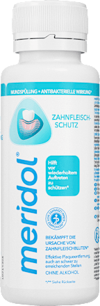 Mundspülung Zahnfleischschutz meridol