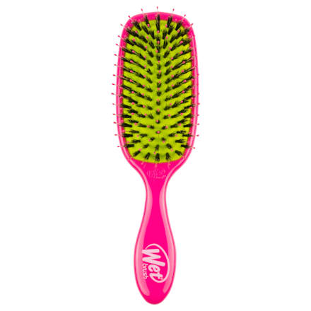 Shine Enhancer perie de păr roz pentru strălucire Wet Brush