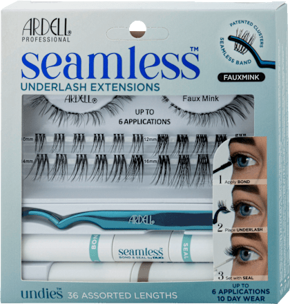 Künstliche Wimpern Seamless Underlash Extensions Kit fauxmink ARDELL