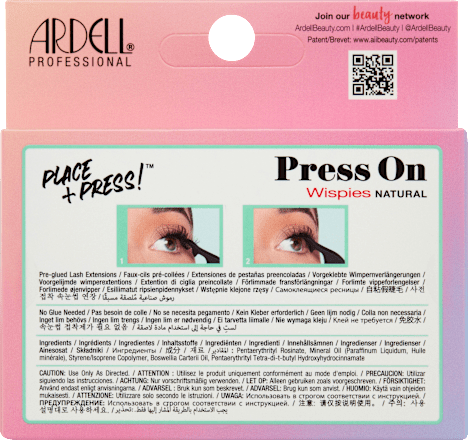 Künstliche Wimpern Press On Wispies Natural ARDELL