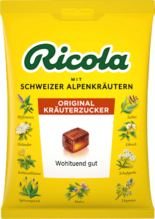 Bonbons Schweizer Alpenkräuter Original Kräuterzucker Ricola