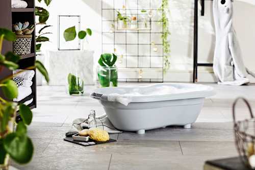 Badewanne TOP stone grey   rotho babydesign