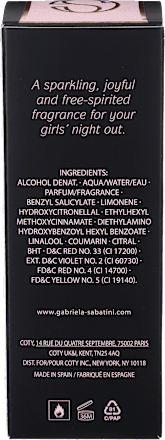 EDT MISS GABRIELA NIGHT damski Gabriela Sabatini