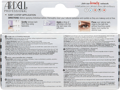 Künstliche Wimpern Set 3D Faux Mink Individuals Medium  ARDELL