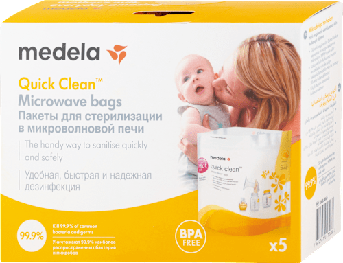 Sterilizačné vrecká Quick Clean Medela