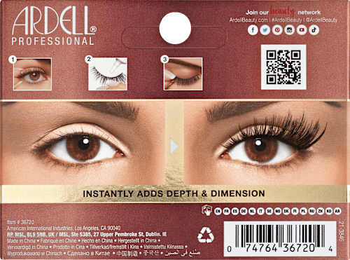 Künstliche Wimpern Balayage Wispies Chocolate (1 Paar) ARDELL