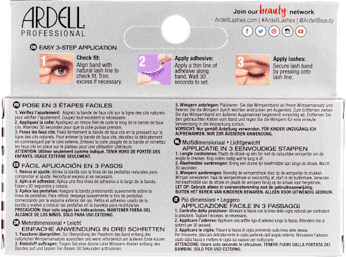 Künstliche Wimpern 3D Faux Mink 861 (1 Paar) ARDELL