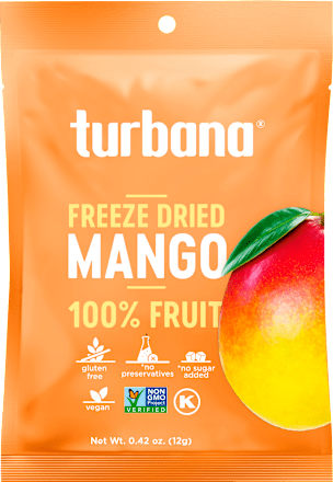 Mango liofilizat deshidratat turbana