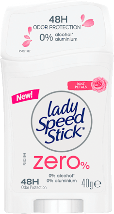 Zero% deodorant tuhý Rose Petals Lady Speed Stick