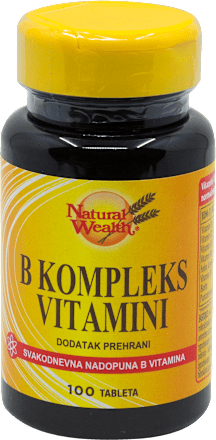 B KOMPLEKS VITAMINI Natural Wealth