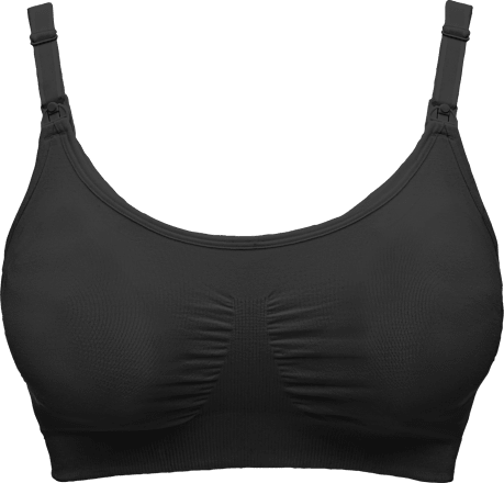 Abpump- und Still-BH Gr. L, 3-in-1, schwarz Medela