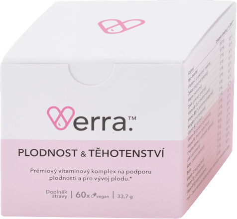 Prémiový vitamínový komplex Plodnosť & Tehotenstvo Verra