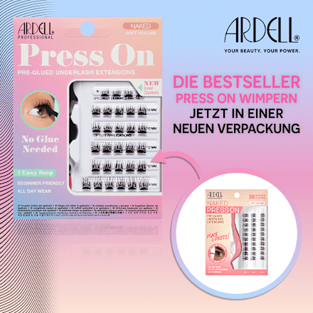 Künstliche Wimpern Set Naked Press On Soft Volume ARDELL
