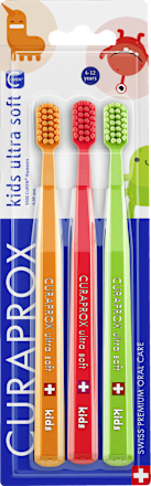 Detské zubné kefky kids ultra soft CURAPROX
