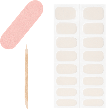 UV Gel Nagelfolien, Gel Nail Strips Moonlit Pearl ARDELL