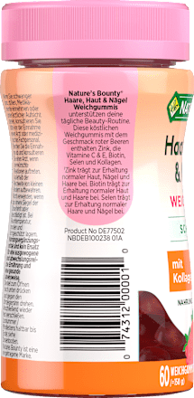 Haare, Haut & Nägel Weichgummis 60 St Nature’s Bounty
