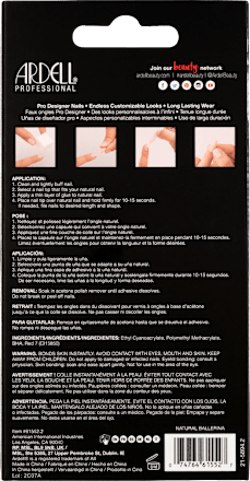 Künstliche Nägel Nail Addict Natural Ballerina ARDELL