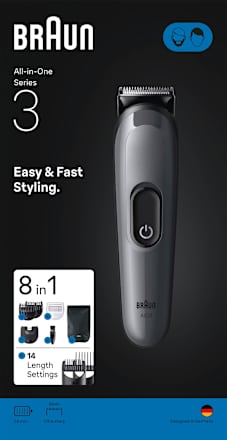 Elektrischer Rasierer, Series 3 All-In-One Style Kit AIO3540 Braun